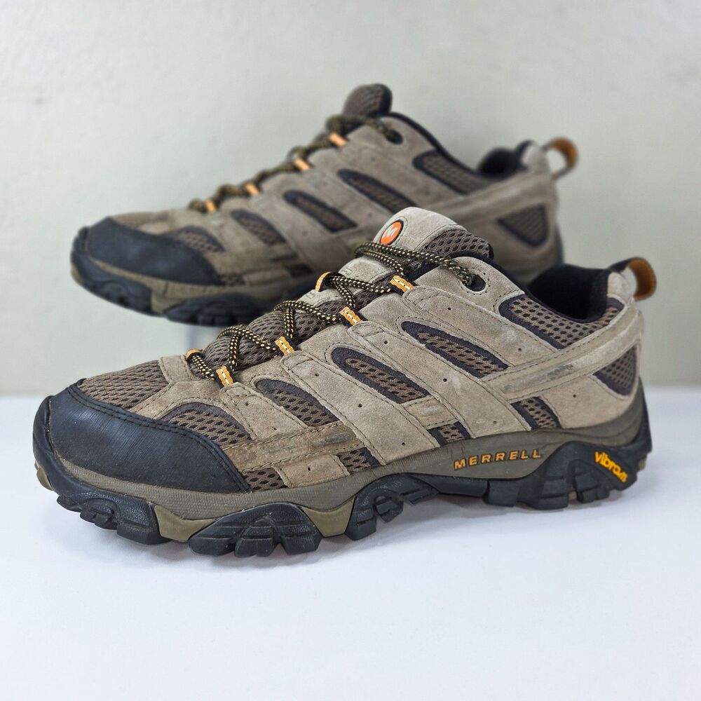 Merrell Moab 2 Vent Walnut Brown Hiking Shoes J06011 Men's Sz 10.5